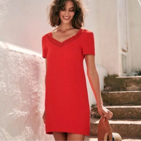 Sezane Dress size 36 / 4 - great condition - Picture 1 of 5